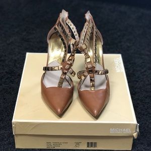 Michael Kors pointed strap heels